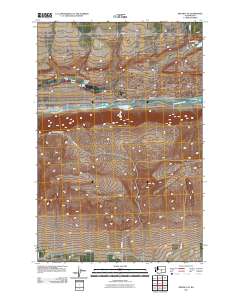 Beverly SE 2011 topographic map thumbnail