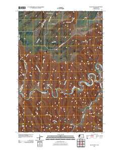 Black Butte 2011 topographic map thumbnail