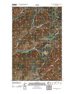 Blackhorse Canyon 2011 topographic map thumbnail