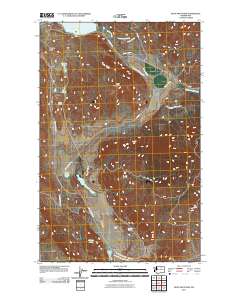 Boot Mountain 2011 topographic map thumbnail