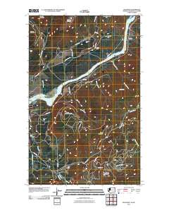 Boundary 2011 topographic map thumbnail