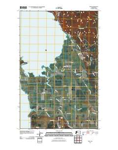 Bow 2011 topographic map thumbnail