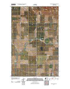 Broadax Draw 2011 topographic map thumbnail