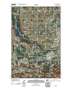 Buckley 2011 topographic map thumbnail