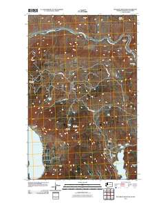 Bullfrog Mountain 2011 topographic map thumbnail