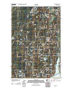 Burley 2011 topographic map thumbnail