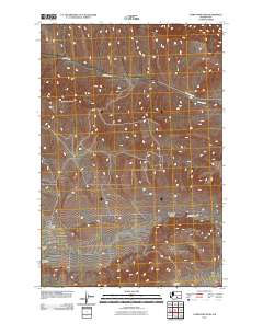 Cairn Hope Peak 2011 topographic map thumbnail
