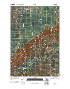 Camas Prairie 2011 topographic map thumbnail