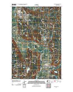 Carnation 2011 topographic map thumbnail