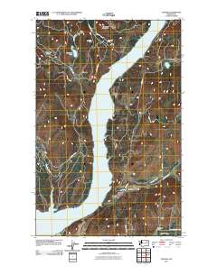 Cedonia 2011 topographic map thumbnail