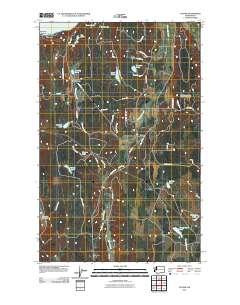 Center 2011 topographic map thumbnail