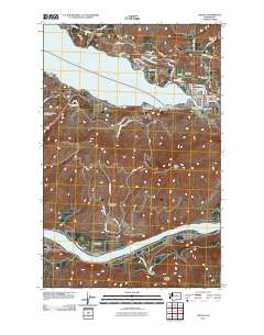 Chelan 2011 topographic map thumbnail