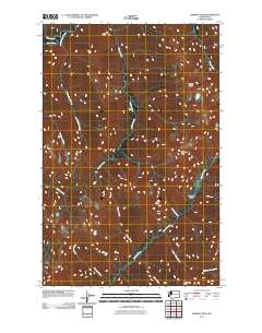 Chimney Peak 2011 topographic map thumbnail