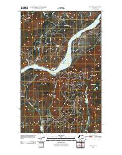 China Bend 2011 topographic map thumbnail