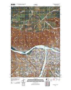 Clarkston 2011 topographic map thumbnail