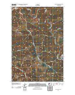 Colfax South 2011 topographic map thumbnail