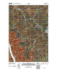 Colton 2011 topographic map thumbnail