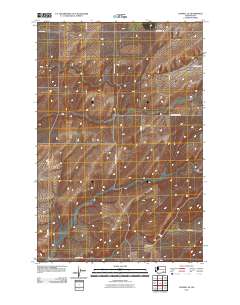 Connell SE 2011 topographic map thumbnail