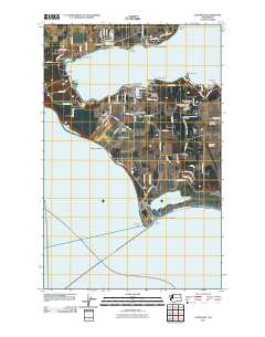 Coupeville 2011 topographic map thumbnail