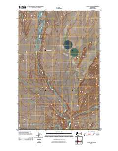 Coyote Butte 2011 topographic map thumbnail