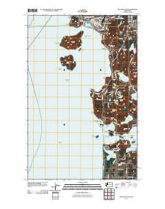 Deception Pass 2011 topographic map thumbnail
