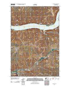 Delaney 2011 topographic map thumbnail
