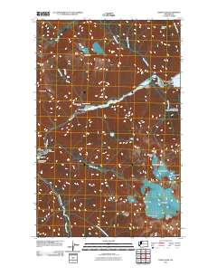 Diablo Dam 2011 topographic map thumbnail