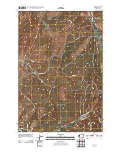 Dixie 2011 topographic map thumbnail