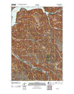 Dodge 2011 topographic map thumbnail