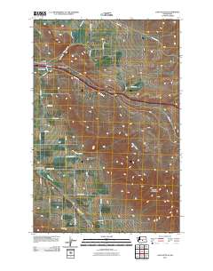 East Kittitas 2011 topographic map thumbnail