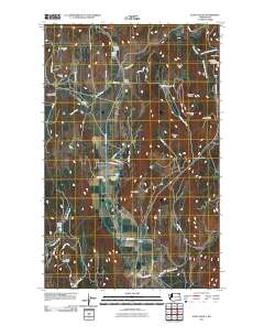 Echo Valley 2011 topographic map thumbnail