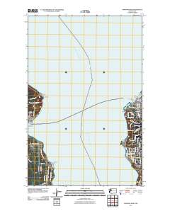 Edmonds West 2011 topographic map thumbnail