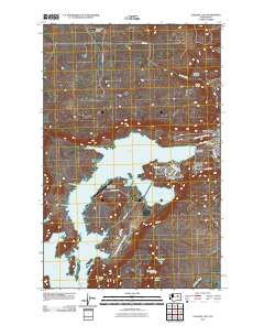 Electric City 2011 topographic map thumbnail