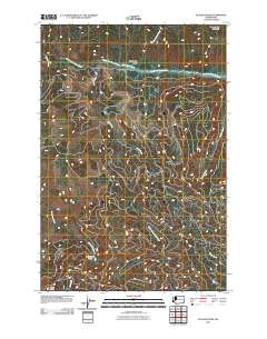 Elk Mountain 2011 topographic map thumbnail