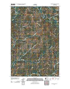 Elkhorn Creek 2011 topographic map thumbnail