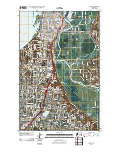 Everett 2011 topographic map thumbnail
