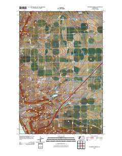 Evergreen Ridge 2011 topographic map thumbnail