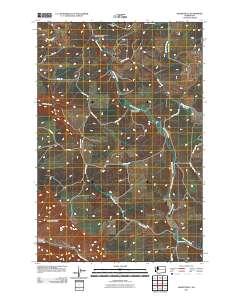 Ewartsville 2011 topographic map thumbnail