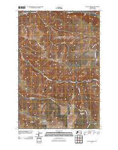 Falling Springs 2011 topographic map thumbnail