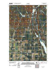 Fan Lake 2011 topographic map thumbnail