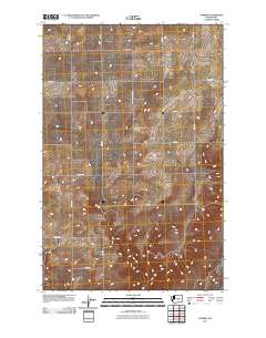 Farmer 2011 topographic map thumbnail