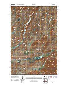 Fishtrap Lake 2011 topographic map thumbnail
