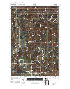 Foothills 2011 topographic map thumbnail