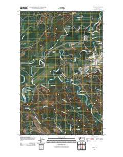Forks 2011 topographic map thumbnail