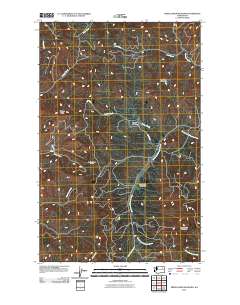 Friedlander Meadows 2011 topographic map thumbnail