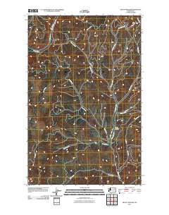 Frosty Meadow 2011 topographic map thumbnail