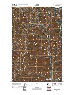 Gold Mountain 2011 topographic map thumbnail