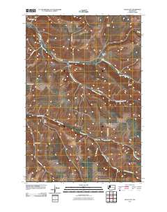 Gould City 2011 topographic map thumbnail