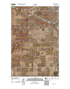 Govan 2011 topographic map thumbnail