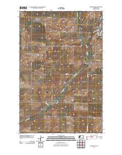 Harrington 2011 topographic map thumbnail